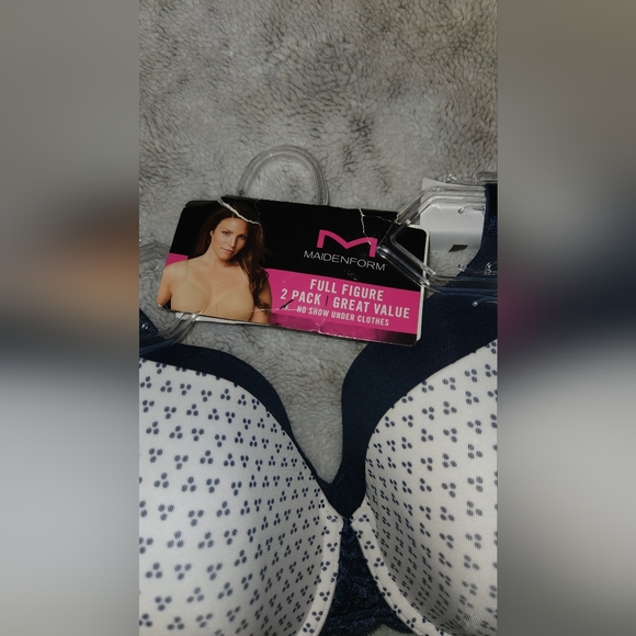 🔥 FINAL SALE PRICE 🔥 NWT ! MAIDENFORM 2 PACK BRAS !! - Picture 2 of 5